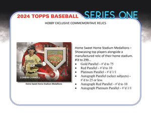 NEW!! 2024 Topps Series 1 Sealed JUMBO Box!! Pre-Sale!!!