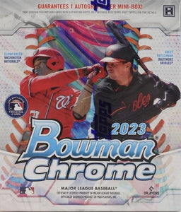 2023 Bowman CHROME 1/3rd CASE 4-Box-Pick Your Team!! w/Hitless Bonus