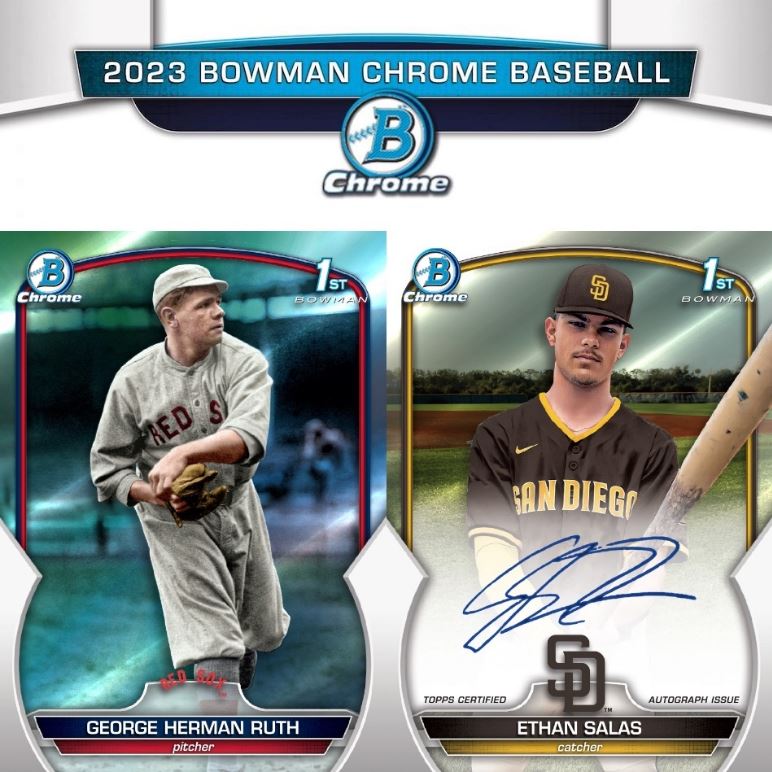 2023 Bowman CHROME 1/3rd CASE 4-Box-Pick Your Team!! w/Hitless Bonus