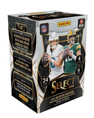2024 Panini NFL Select Zebra Hunt 10 Blaster Break