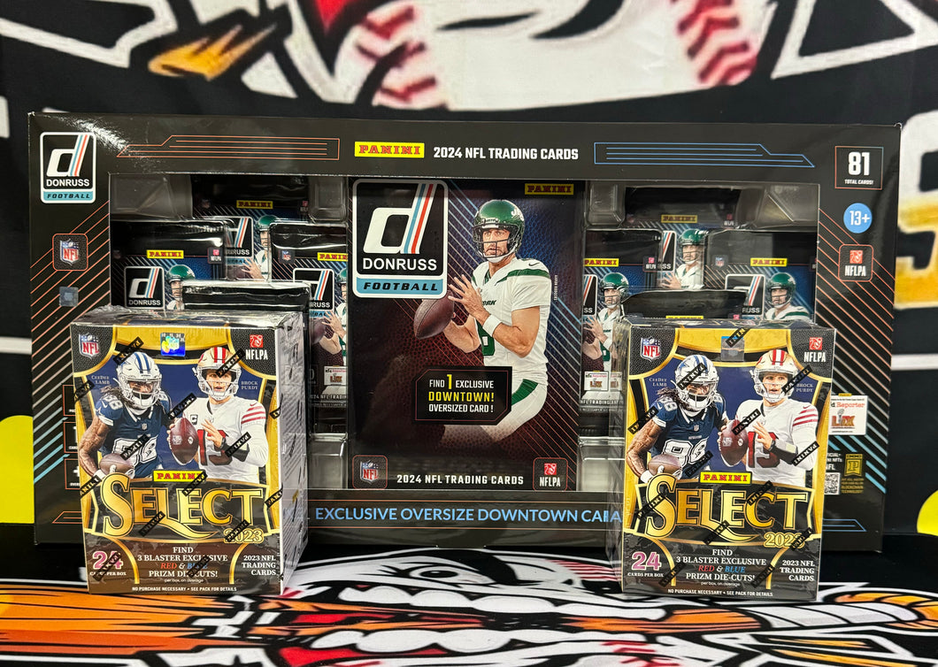 2024 Donruss Oversize Downtown and Zebra Hunt!