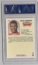 Load image into Gallery viewer, 1989-90 Hoops David Robinson RC PSA 9 San Antonio Spurs #138