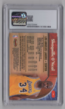 Load image into Gallery viewer, 1998-99 Bowman&#39;s Best Shaquille O&#39;Neal CSG 8.5 Los Angeles Lakers #100