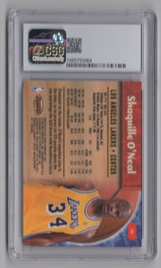 1998-99 Bowman's Best Shaquille O'Neal CSG 8.5 Los Angeles Lakers #100