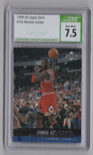 Load image into Gallery viewer, 1999-00 Upper Deck Michael Jordan CSG 7.5 Chicago Bulls #154