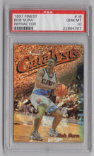 Load image into Gallery viewer, 1997-98 Topps Finest Bob Sura PSA 10 Cleveland Cavaliers #16