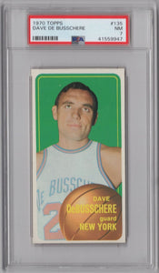 1970-71 Topps Dave De Busshere PSA 7 New York Knicks #135