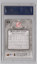 Load image into Gallery viewer, 2008 Upper Deck A Piece of History Robinson Cano PSA 10 New York Yankees #66