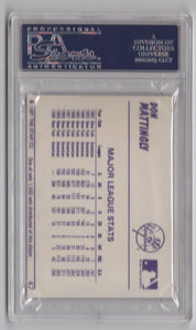 1991 Star Don Mattingly BB PSA 8 New York Yankees #47