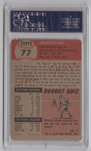 1953 Topps John Mize BB PSA 3 New York Yankees #77