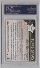 Load image into Gallery viewer, 2006 Topps Stars Alex Rodriguez BB PSA 10 New York Yankees #TS-AR