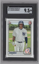 Load image into Gallery viewer, 2020 Bowman Prospects Jasson Dominguez BB8184206 SGC 9.5 New York Yankees #BP-8