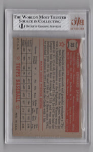 1952 Topps Warren Spahn BB BVG 5 Boston Braves #33