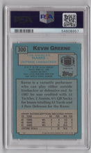 Load image into Gallery viewer, 1988 Topps Kevin Greene RC FB PSA 7.5 Los Angeles Rams #300