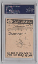 Load image into Gallery viewer, 1959 Topps Paul Hornung FB PSA 7 Green Bay Packers #82