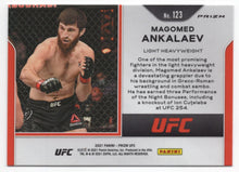 Load image into Gallery viewer, 2021 Panini UFC  Prizm Debut Silver Prizm Magomed Ankalaev RC #123