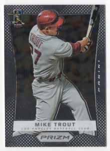 2012 Panini PRIZM Mike Trout Auto Los Angeles Angels #50