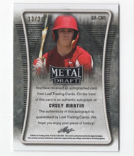 Load image into Gallery viewer, 2020 Leaf metal Draft Purple Casey Martin RC Auto 13/25 Philadelphia Phillies