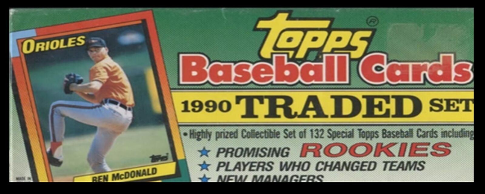 1990 Topps Traded Factory Sealed Set #132CT