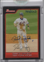 Load image into Gallery viewer, 2006 Bowman Originals David Wright Auto 333/543 New York Mets #70