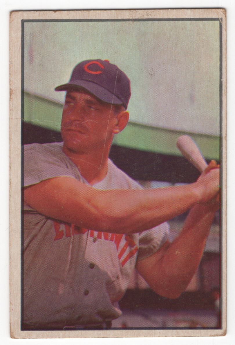 1953 Bowman Color Ted Kluszewski Cincinnati Reds #62