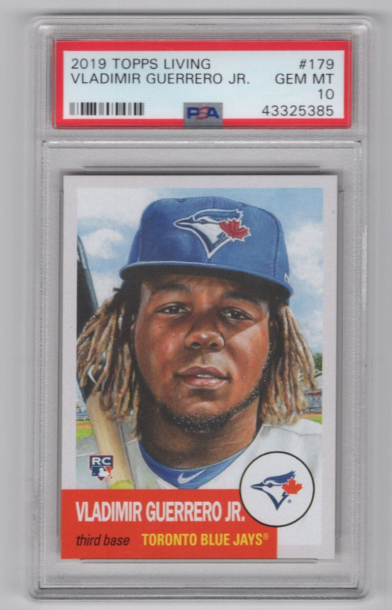 2019 Vladimir Guerrero PSA 10 factory Missing Card Number