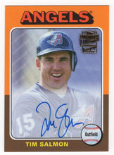 Load image into Gallery viewer, 2021 Topps Archives Fan Favorites Autographs Tim Salmon Auto Anaheim Angels
