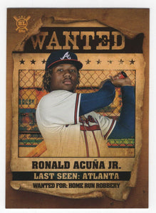 2021 Topps Big League Atlanta Braves Ronald Acuna #WT-3