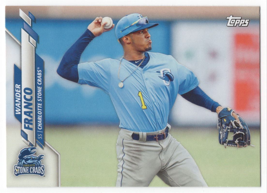 2020 Topps Pro Debut Wander Franco Charlotte Stone Crabs #PD-1