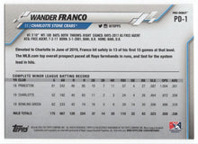 Load image into Gallery viewer, 2020 Topps Pro Debut Wander Franco Charlotte Stone Crabs #PD-1