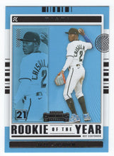 Load image into Gallery viewer, 2021 Panini Contenders Jazz Chisholm RC Miami Marlins #ROY-JC