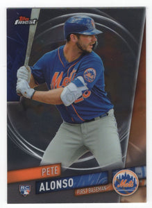 2019 Topps Finest Pete Alonso RC New York Mets #44