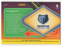 Load image into Gallery viewer, 2020-21 Donruss Optic Express Lane Ja Morant Memphis Grizzlies #1