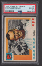 Load image into Gallery viewer, 1955 Topps All-American Charley Brickley #61 PSA 2.5 Harvard Crimson