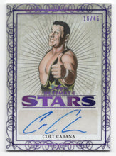 Load image into Gallery viewer, 2020 Leaf Ultimate Stars Wrestling Colt Cabana #US-CC1 Auto 16/45