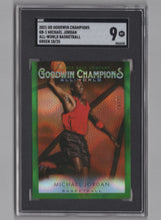 Load image into Gallery viewer, 2021-22 Upper Deck Goodwin Champions All-World Basketball Michael Jordan #GB-1