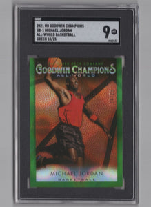 2021-22 Upper Deck Goodwin Champions All-World Basketball Michael Jordan #GB-1