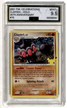 Load image into Gallery viewer, 2021 Pokemon Celebrations Claydol - Holo #15 AGS 9.5