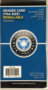 Graded Card *Perfect Fit* PSA Resealable Bags 100ct