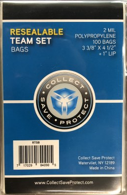 Resealable Team Set Bags 100ct